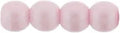 Tjeckiska Druk (Runda) - Powdery Pastel Pink 3mm 50-pack Hilmas Pyssel
