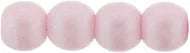 Tjeckiska Druk (Runda) - Powdery Pastel Pink 3mm 50-pack Hilmas Pyssel