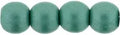 Tjeckiska Druk (Runda) - Powdery Teal 3mm, 50-pack Hilmas Pyssel