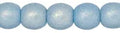 Tjeckiska Druk (Runda) - Neon Ice Blue 3mm, 50-pack Hilmas Pyssel