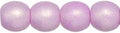 Tjeckiska Druk (Runda) - Neon Lavender 3mm, 50-pack Hilmas Pyssel