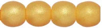Tjeckiska Druk (Runda) - Neon Cantaloupe 3mm, 50-pack Hilmas Pyssel