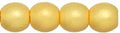 Tjeckiska Druk (Runda) - Neon Sunflower 3mm, 50-pack Hilmas Pyssel
