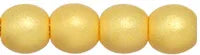 Tjeckiska Druk (Runda) - Neon Sunflower 3mm, 50-pack Hilmas Pyssel