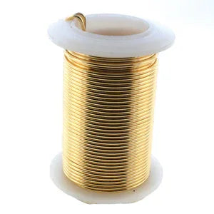 Wire Elements 18 Ga - Guldfärgad, Non tarnish, 1 rulle Beadsmith