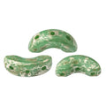 Arcos® par Puca® - Opaque Green Turquoise New Picasso, 10 gram Les perles par Puca® - Paris