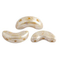Arcos® par Puca® - Opaque Ivory Spotted, 10 gram Les perles par Puca® - Paris