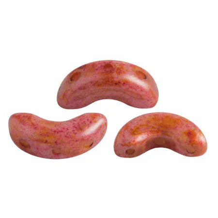 Arcos® par Puca® - Opaque Rose Spotted, 10 gram Les perles par Puca® - Paris
