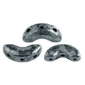 Arcos® par Puca® - Metallic Mat Old Silver Spotted, 10 gram Les perles par Puca® - Paris