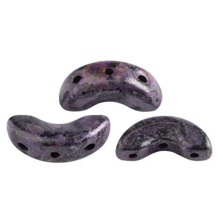 Arcos® par Puca® - Metallic Mat Violet Spotted, 10 gram Les perles par Puca® - Paris