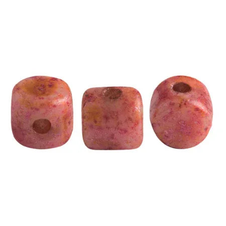 Minos® par Puca® - Opaque Rose Spotted, 5 gram Les perles par Puca® - Paris