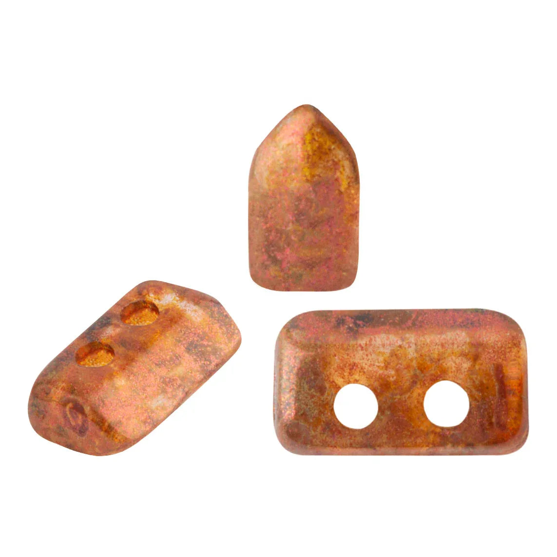 Piros® Par Puca® - Crystal Copper Spotted, 10 gram Les perles par Puca® - Paris