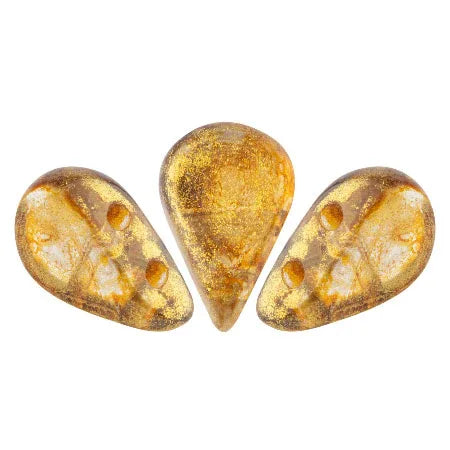 Amos® par Puca® - Crystal Gold Spotted, 10 gram Les perles par Puca® - Paris