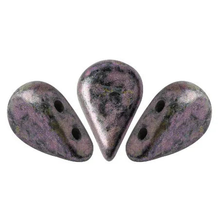 Amos® par Puca® - Metallic Mat Violet Spotted, 10 gram Les perles par Puca® - Paris