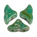 Hélios® par Puca® - Opaque Green Turquoise New Picasso, 10 gram Les perles par Puca® - Paris