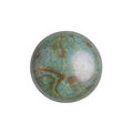 Cabochon par Puca® - Opaque Mix Blue/Green Ceramic Look 18mm, 1 styck Les perles par Puca® - Paris