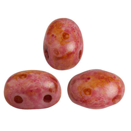 Samos® par Puca® - Opaque Rose Spotted, 10 gram Les perles par Puca® - Paris