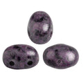 Samos® par Puca® - Metallic Mat Violet Spotted, 10 gram Les perles par Puca® - Paris