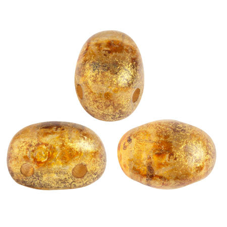 Samos® par Puca® - Crystal Gold Spotted, 10 gram Les perles par Puca® - Paris
