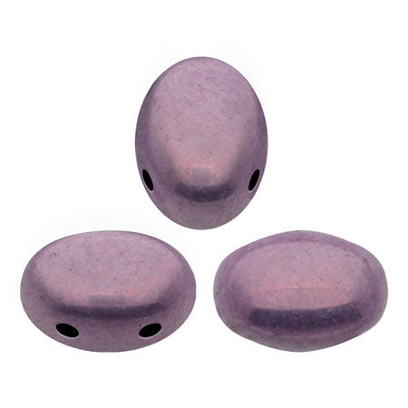 Samos® par Puca® - Opaque Mix Light Ametyst/Gold Ceramic Look, 10 gram Les perles par Puca® - Paris