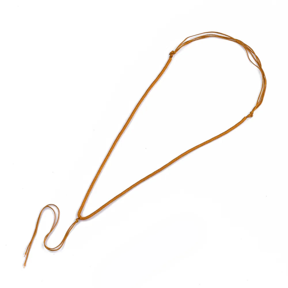 Nylontråd Halsband - Burnt Orange 3mm 1 styck Hilmas Pyssel