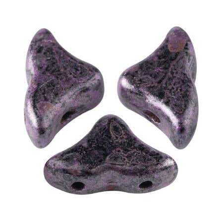 Hélios® par Puca® - Metallic Mat Violet Spotted, 10 gram Les perles par Puca® - Paris