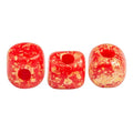 Minos® par Puca® - Opaque Coral Red Splash, 5 gram Les perles par Puca® - Paris