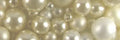 Tjeckiska vaxade glaspärlor - Bridal mix 50 gram Hilmas Pyssel