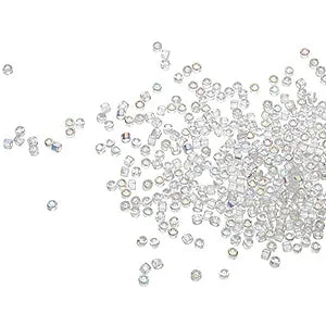 Matubo 10/0 Cylinder - Crystal Silver lined 5 gram Matubo