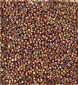 Matubo 10/0 Cylinder - Crystal Violet Rainbow 5 Gram Matubo