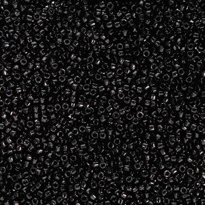Matubo 10/0 Cylinder - Jet 5 gram Matubo