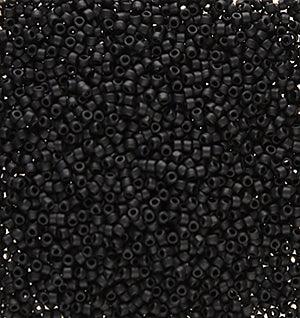 Matubo 10/0 Cylinder - Jet Matte 5 gram Matubo