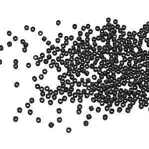 Matubo 10/0 Cylinder - Jet Matte 5 gram Matubo