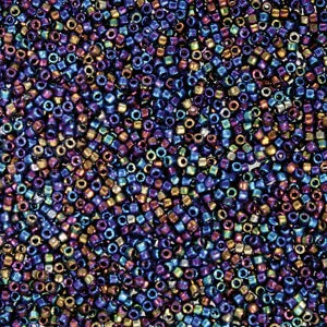 Matubo 10/0 Cylinder - Jet Blue Iris 5 gram Matubo