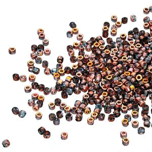 Matubo 10/0 Cylinder - Aqua Capri Gold 5 gram Matubo