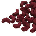 Mini Chevron - Matt Velvet Maroon 6x2mm, 5 gram Hilmas Pyssel
