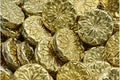 Origami Flower Bead - Full Amber 18mm, 6-pack Hilmas Pyssel