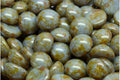 Cabochon - Grey Mustard 12mm, 6-pack Hilmas Pyssel