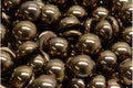 Cabochon - Jet DK Bronze 12mm, 6-pack Hilmas Pyssel