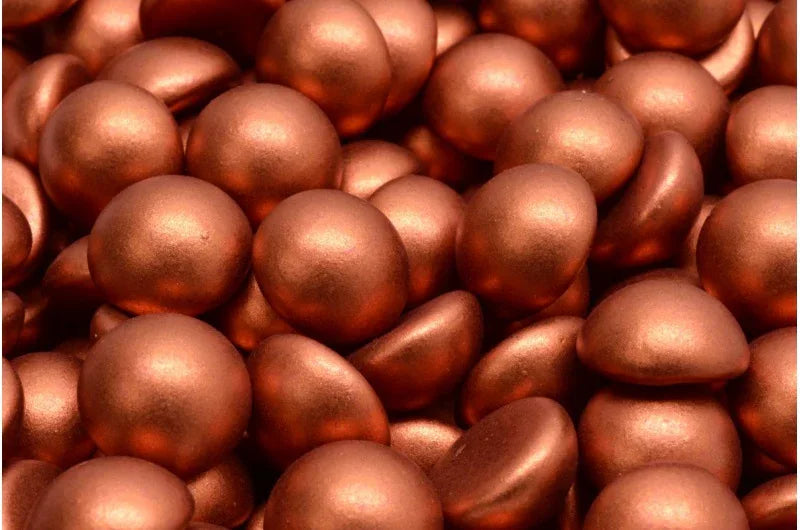 Cabochon - Bronze Fire Red 12mm, 6-pack Hilmas Pyssel