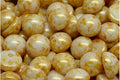 Cabochon - Opaque Beige Spotted 12mm - 6-pack Hilmas Pyssel