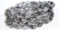 Miter Shell beads - Mix Lila med Silver 16x8mm, 10-pack Hilmas Pyssel
