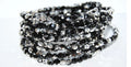 Tjeckiska Firepolish - Jet Labrador 5mm, 50-pack Hilmas Pyssel