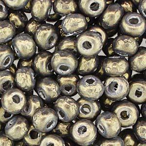 Miyuki Seed Beads - Baroque Pearl DK Olive 5/0, 5gram Miyuki