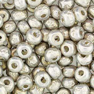 Miyuki Seed Beads - Baroque Pearl Silver, 5 gram Miyuki