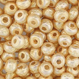 Miyuki Seed Beads - Baroque Pearl Cream, 5 gram Miyuki
