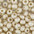 Miyuki Seed Beads - Baroque Pearl White 5/0, 5 gram Miyuki