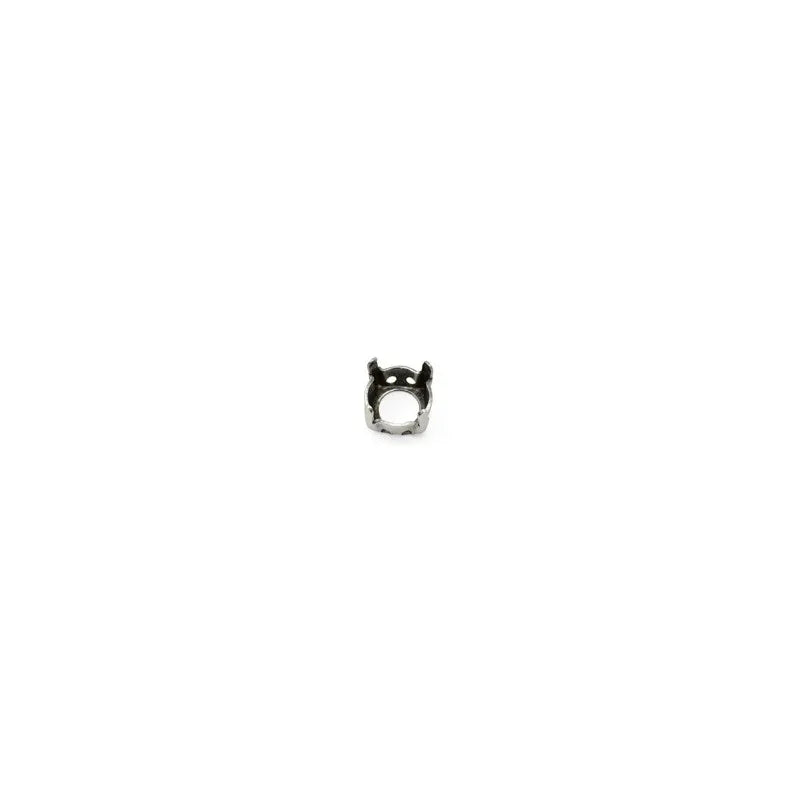 Infattning silverpläterad - Chaton ss39 (8mm) 10-pack Grekisk Metall