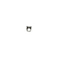 Infattning silverpläterad - Chaton ss39 (8mm) 10-pack Grekisk Metall