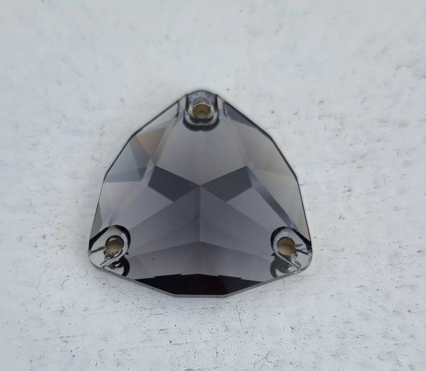 Swarovski Crystals Trilliant Sew-on Stone (3272) - Graphite 20 mm, 1 styck Swarovski